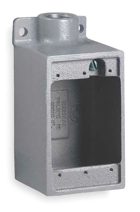 malleable electrical boxes|Hubbell KILLARK Weatherproof Electrical Box, 1 .